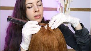 ASMR Satisfying Dandruff Removal & Scalp Treatment