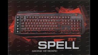 Обзор клавиатуры Zet Spell