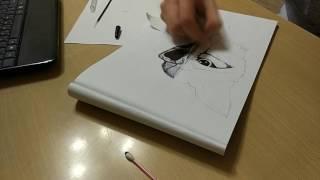Deadly fox. Part 1. Speed painting by Stylo