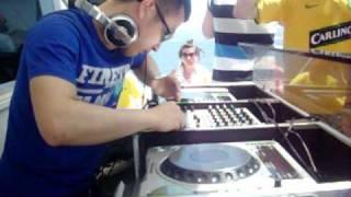 rodi style mixing on boat party atomik bootcamp 2009