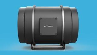 CLOUDLINE SERIES - Quiet Inline Duct Fans With Temperature And Humidity Control