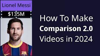 Make a Comparison Video in 2024 FAST and EASY