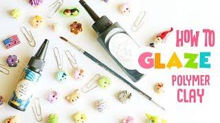 How I Glaze My Polymer Clay Charms (with UV Resin)