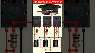 2SC5200 Powerful Bass Amplifier || 12V Heavy Bass Amplifier || How to Make Amplifier with Transistor