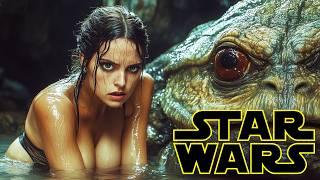 STAR WARS EPISODE 5 - Princess Leia Captured by Jabba - 2000's Super Panavision 70