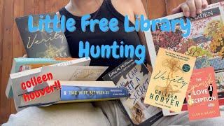 little free library hunting — colleen hoover + so many booktok books!! | reading reputation