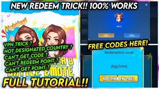 FULL TUTORIAL!! TRICK TO CLAIM AND REDEEM ANDREA EMOTE EASILY (100% WORK)! - MLBB