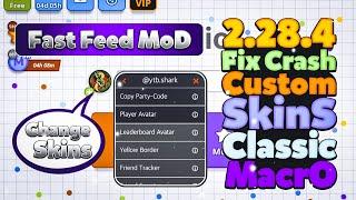 AGARIO MOD MENU 2.28.4 IOS ZOOM AND MACRO, FIX CRASH + FAST FEED NO LAG (AGARIO MOBILE)