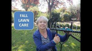FALL LAWN CARE / DETHATCHING AERATION OVERSEEDING