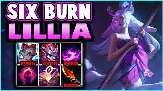 This Burn Lillia Build will melt any Health bar Like Butter! Max Burn Lillia! - League Of Legends