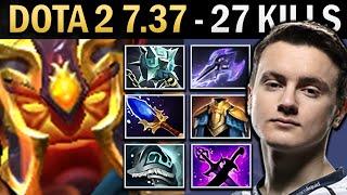 Ember Spirit Gameplay Miracle with 27 Kills and Slayer - Dota 2 7.37