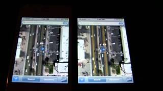 iPhone 4S v iPhone 4 GNSS (GPS+GLONASS) Comparison