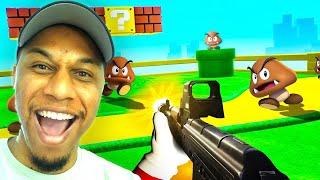 Super Mario First Person Shooter! (The Super 1-1 Challenge)