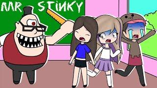 ESCAPA DEL PEOR PROFESOR DE LA ESCUELA EN ROBLOX!! MR STINKY OBBY