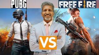 Pubg Vs FreeFire I Games Comparison | #shorts I #pubgmobile I #freefire I #games