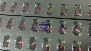 Center filled gummy bear production line jelly candy machine