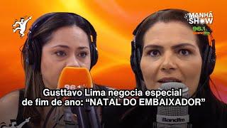 Gusttavo Lima negocia com emissora para especial de fim de ano: "Natal do Embaixdor" - Manhã Show