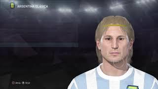 Claudio CANIGGIA pes 2018 Classic Argentina