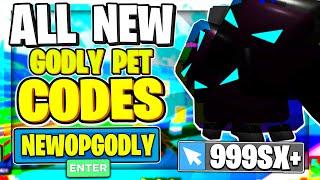 ALL NEW SECRET *GODLY PET CODES* in TAPPING LEGENDS! - Tapping Legends UPDATE 22 (Roblox)