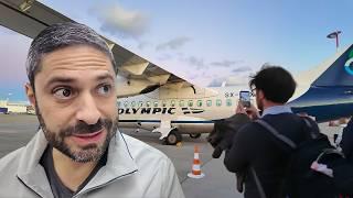 VOEI DA GRÉCIA NO ATR DA OLYMPIC AIR DE ATENAS PARA... ?