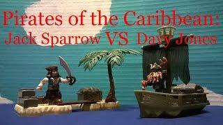 Mega Bloks Pirates of the Caribbean: Jack Sparrow VS Davy Jones