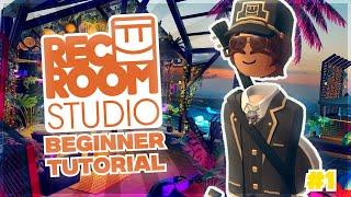 Rec Room Studio Beginner Tutorial!