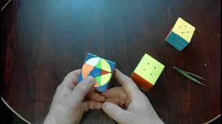 QiYi MoFangGe Stars cube как собрать, часть 3