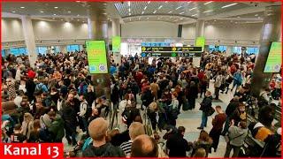 Drone attacks paralyze airports in Moscow, leaving thousands of passengers stranded