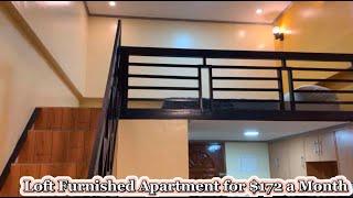 Loft Furnished Apartment for $172 a Month Philippines