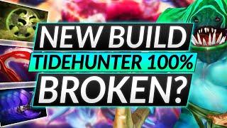 NEW BROKEN HERO BUILD - INSANE TIDEHUNTER OFFLANE/SUPPORT Strategy - Dota 2 Guide