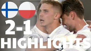 Finland vs Poland 2-1 Highlights | European Qualifiers World Cup 2026