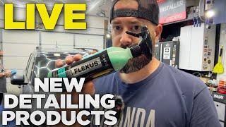 NEW Detailing Products! LIVE Exterior Detailing