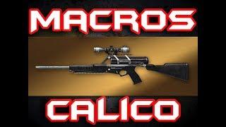 Warface Calico M951S Zoom x5 x4 sense 45/25