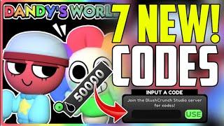 ️ALPHA UPDATE!!️️ DANDY'S WORLD ROBLOX CODES 2024 - DANDYS WORLD CODES 2024 - DANDY'S WORLD