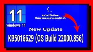 Windows 11 Release New Update KB5016629 OS Build 22000 856