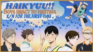 Haikyuu!! boys meet y/n for the first time! || chatfic || verbatim