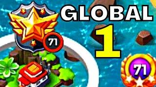 Taking Down GLOBAL 1Boom Beach EXTREME | 2344 VP | BEST PLAYER Attack Strategy | Bane