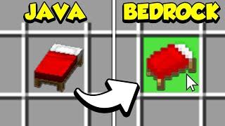 30 Minecraft Java VS Bedrock Unterschiede, die du noch nicht kanntest