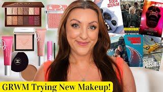 GRWM NEW MAKEUP & MOVIES | Dior, Prada, Chanel & More!