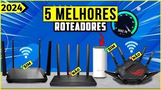 Os 5 Melhores Roteador/ Roteador Wifi Em 2024! // Tem Wifi 6, Mesh e Outros