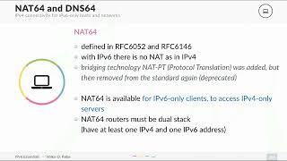 Running IPv6 only - NAT64 and DNS64