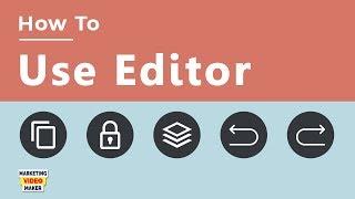 How to Use Editor In Marketing Video Maker