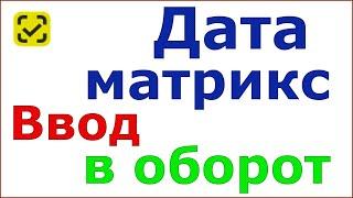 Как ввести в оборот коды дата матрикс. Обувная продукция.