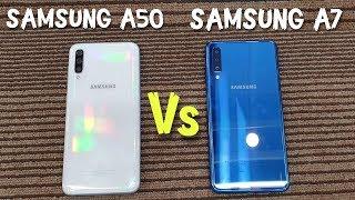 Samsung Galaxy A50 vs Galaxy A7 (2018) Performance and Camera Comparison.