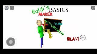 baldi maker making my impossible level 