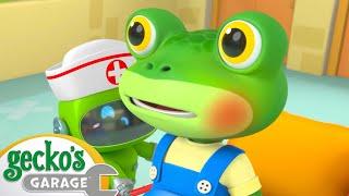 Gecko Gets Sick! | Morphle and Gecko's Garage - Cartoons for Kids