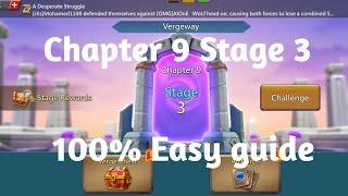 Lords mobile Vergeway chapter 9 Stage 3|Lords mobile Vergeway chapter 9 Stage 3 easiest guide