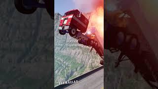 MonsterTruck vs Chained Hydraulic Crush - BeamNG.Drive