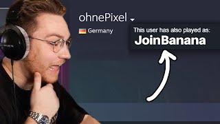 ohnePixel reveals the origin behind his name