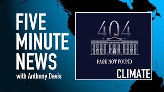 Trump scrubs Climate Change references from federal websites.